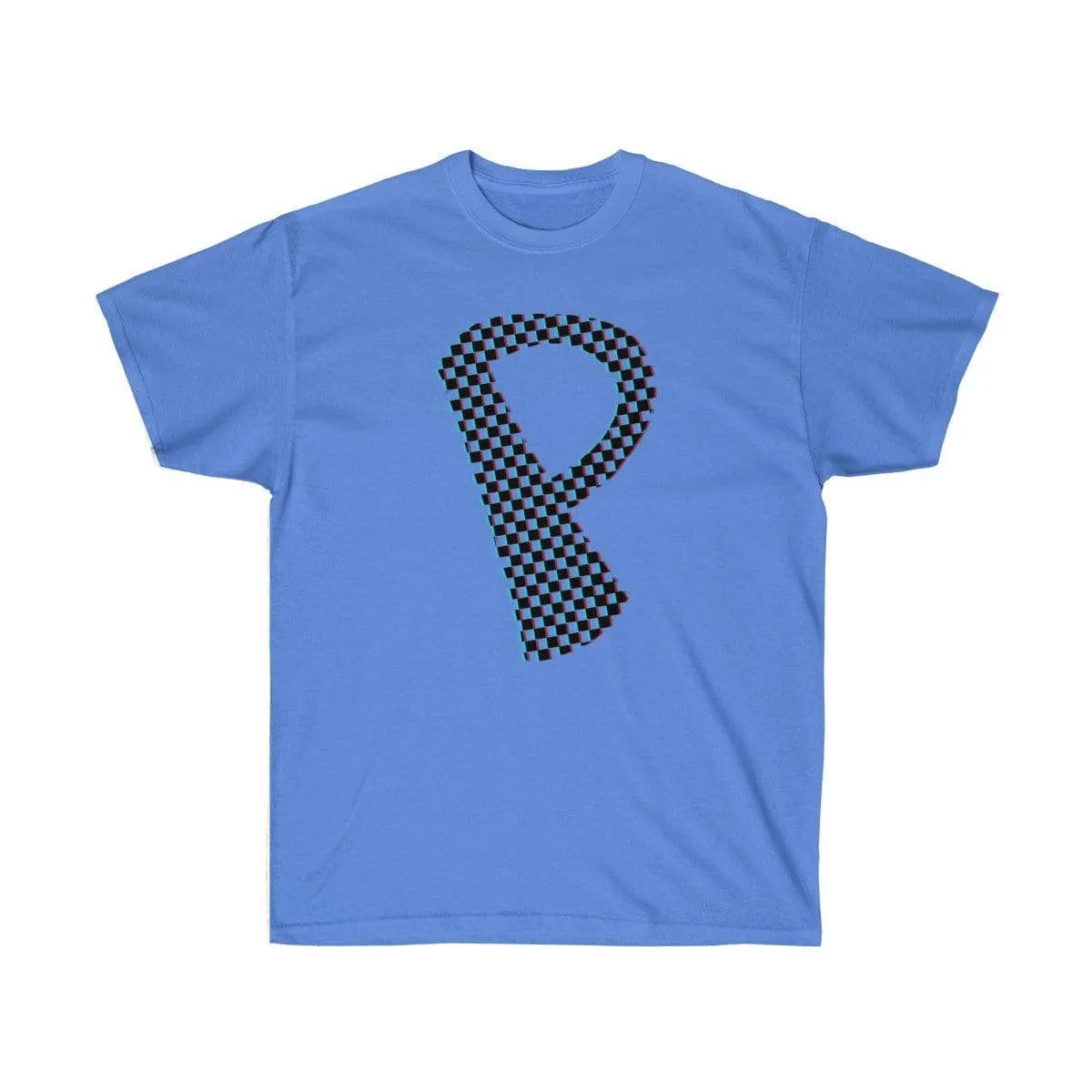 Dark Checkered, Glitchy, Capital P T-Shirt