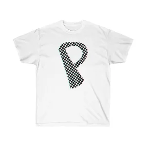 Dark Checkered, Glitchy, Capital P T-Shirt