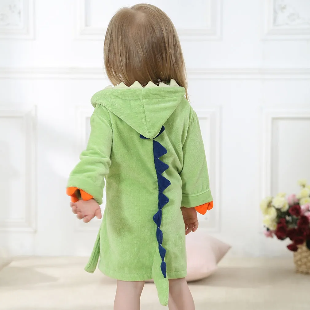 Dragon Shaped Hooded Bath Towel/Bathrobe