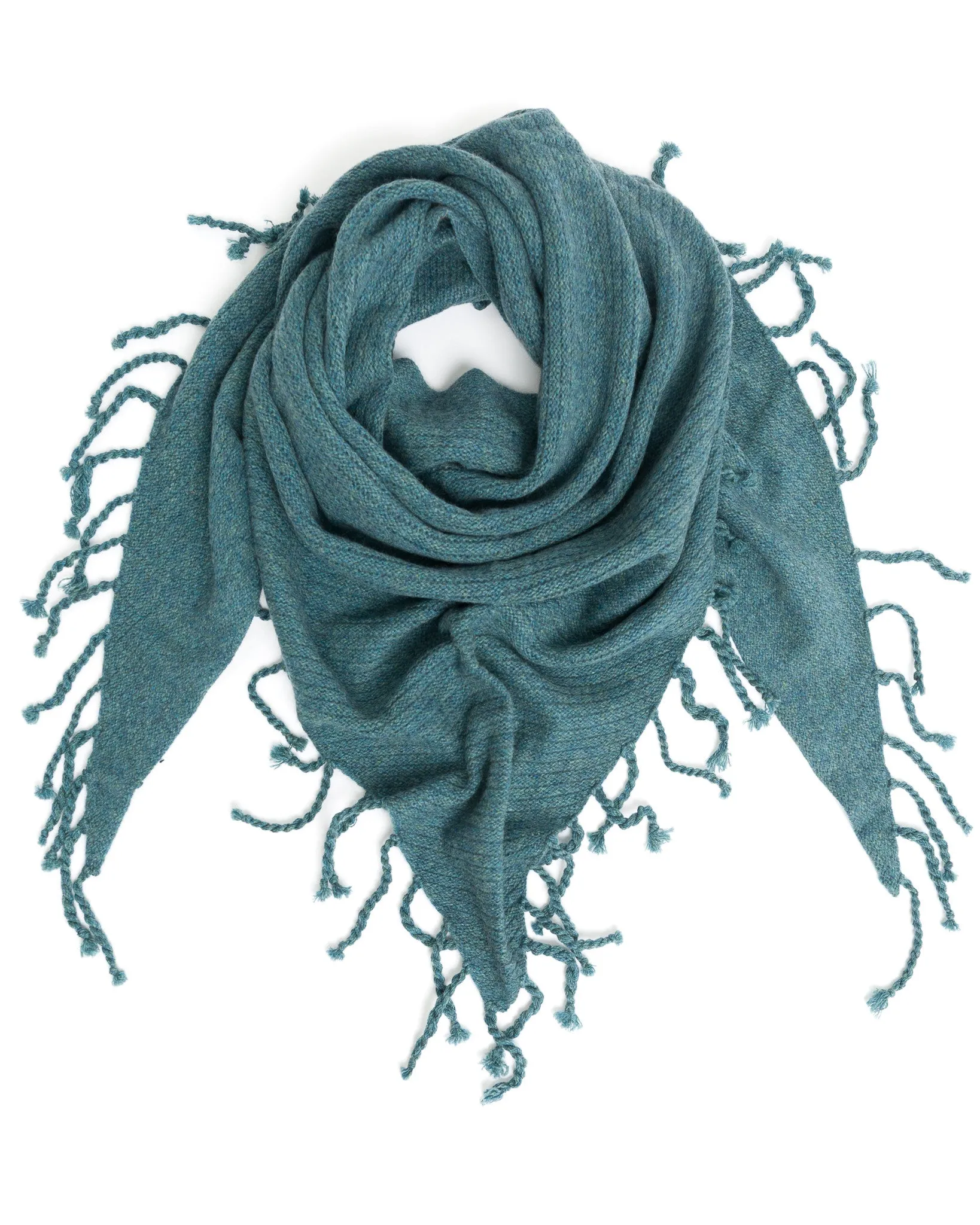 Dropped Needle Cashmere Scarf