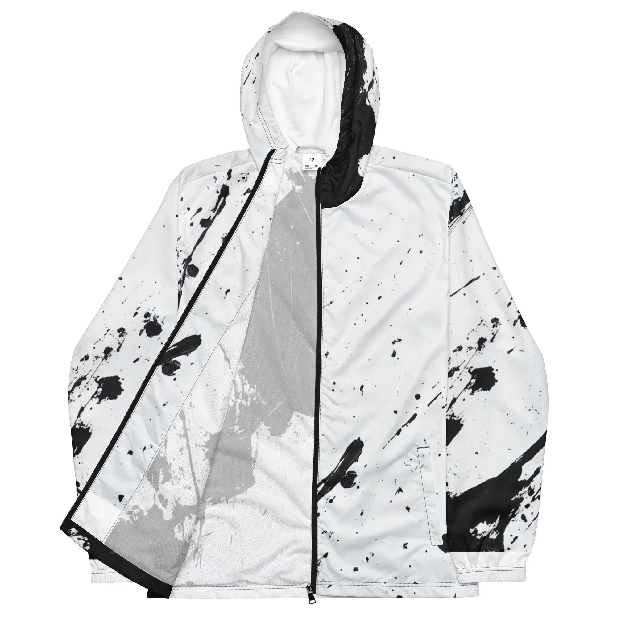DUO MODERN "Ink Storm" Men’s windbreaker