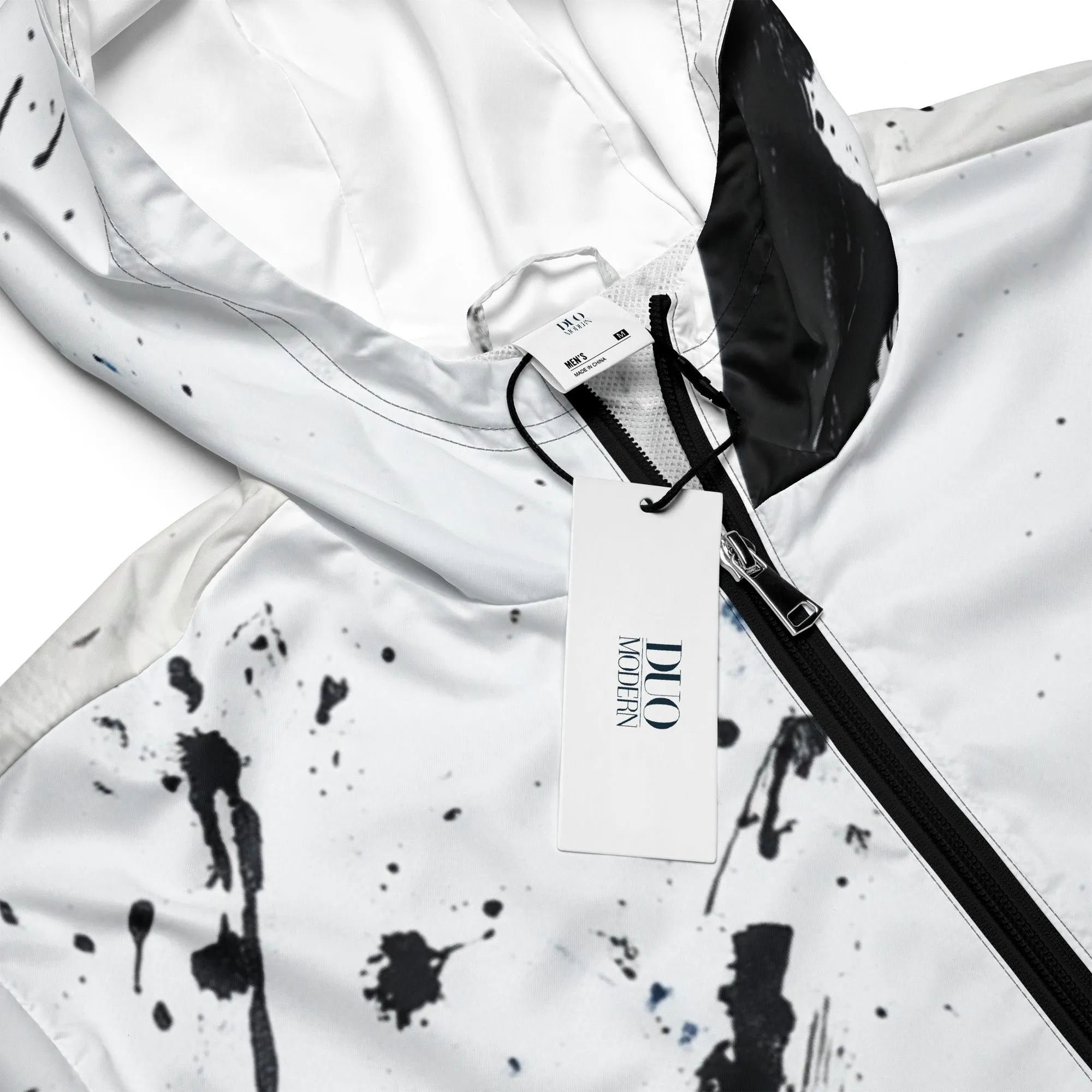 DUO MODERN "Ink Storm" Men’s windbreaker