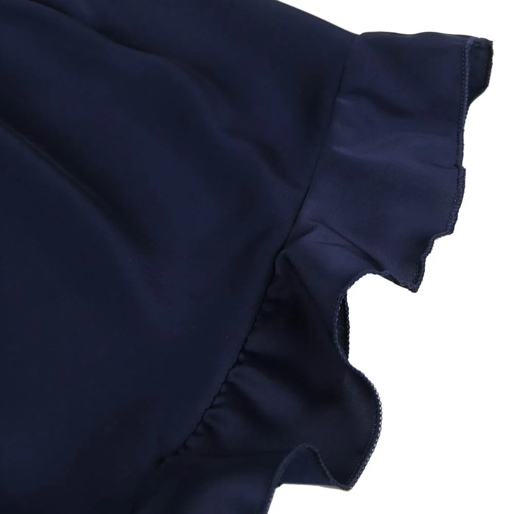 Elegant Ice Silk Strap Shorts 2 Piece Pajama Set
