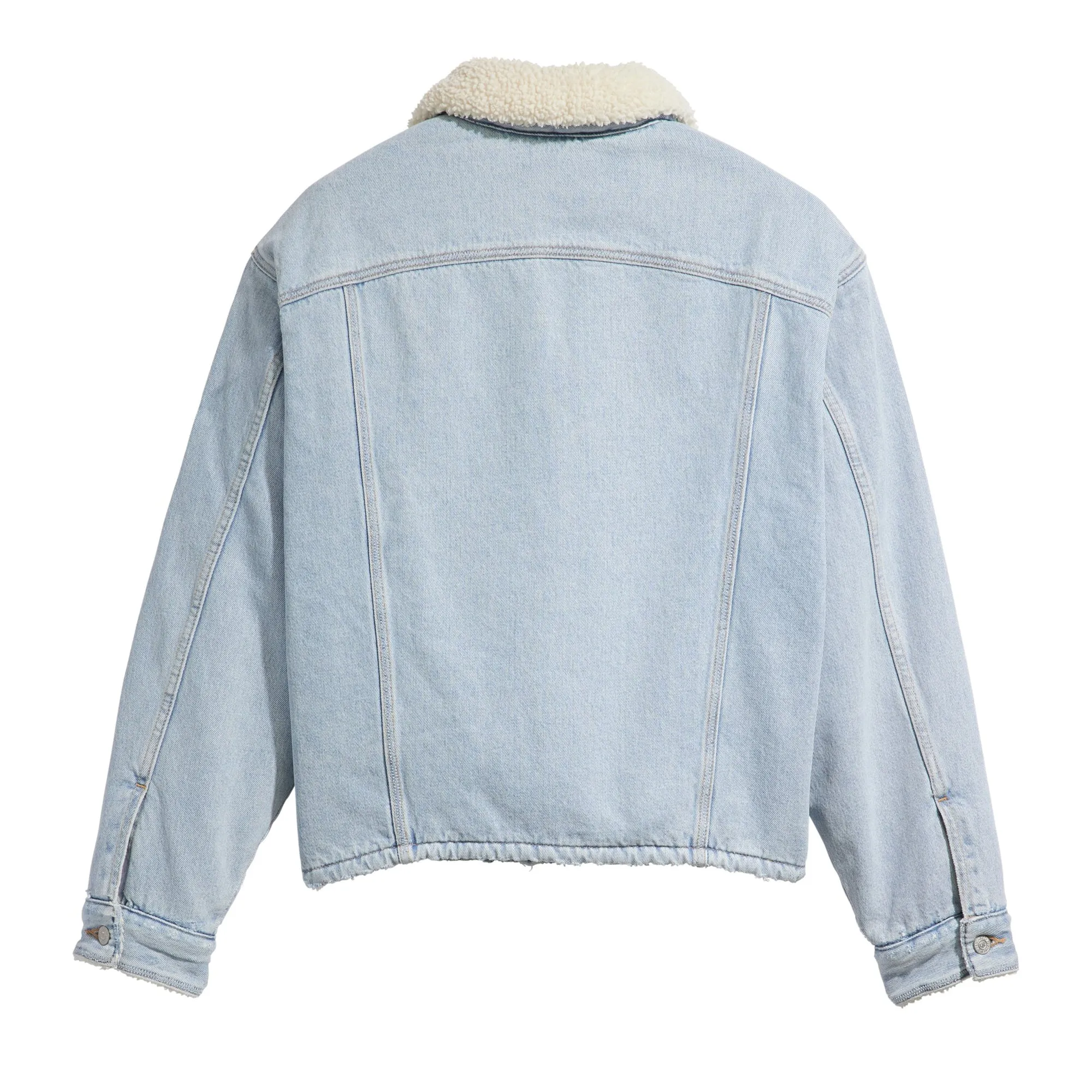 ERL x Levi's Sherpa Trucker Jacket Blue ERL07J201