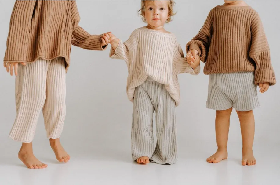 Essential Knit Pants - Powder Blue