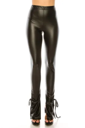 Faux Leather Pants