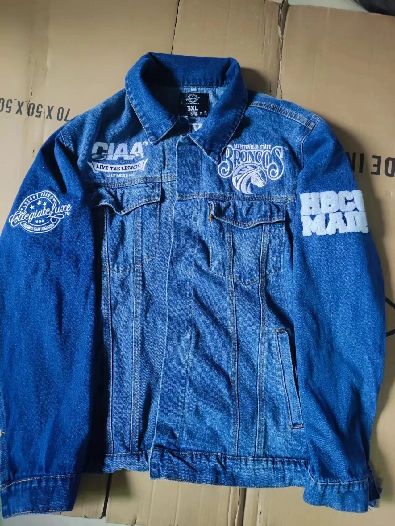 Fayetteville State | CIAA 2024 DENIM JKT