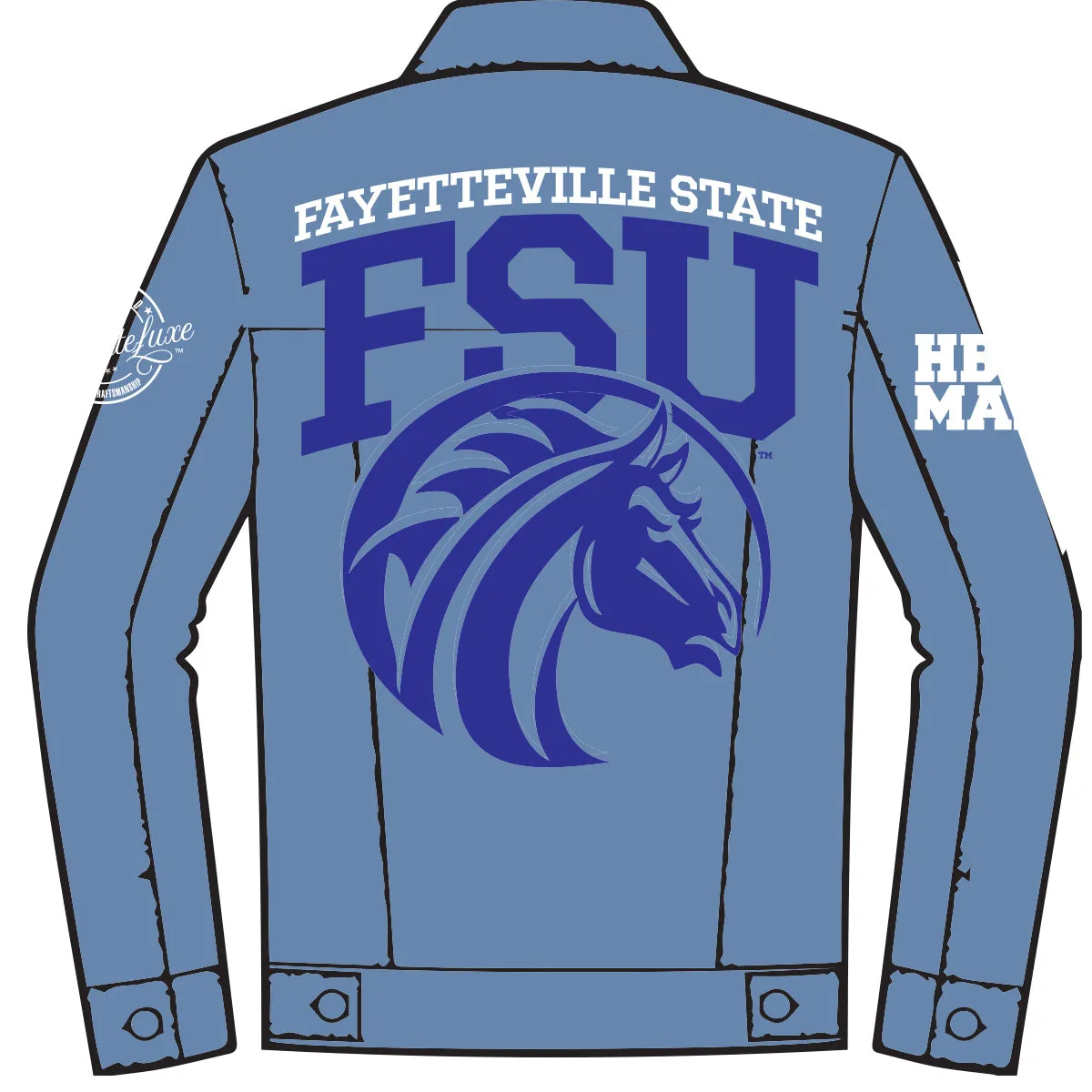 Fayetteville State | CIAA 2024 DENIM JKT