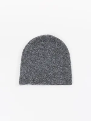felted hat - charcoal