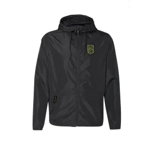Fight The Good Fight - Daybreak Windbreaker (Black Full Zip)