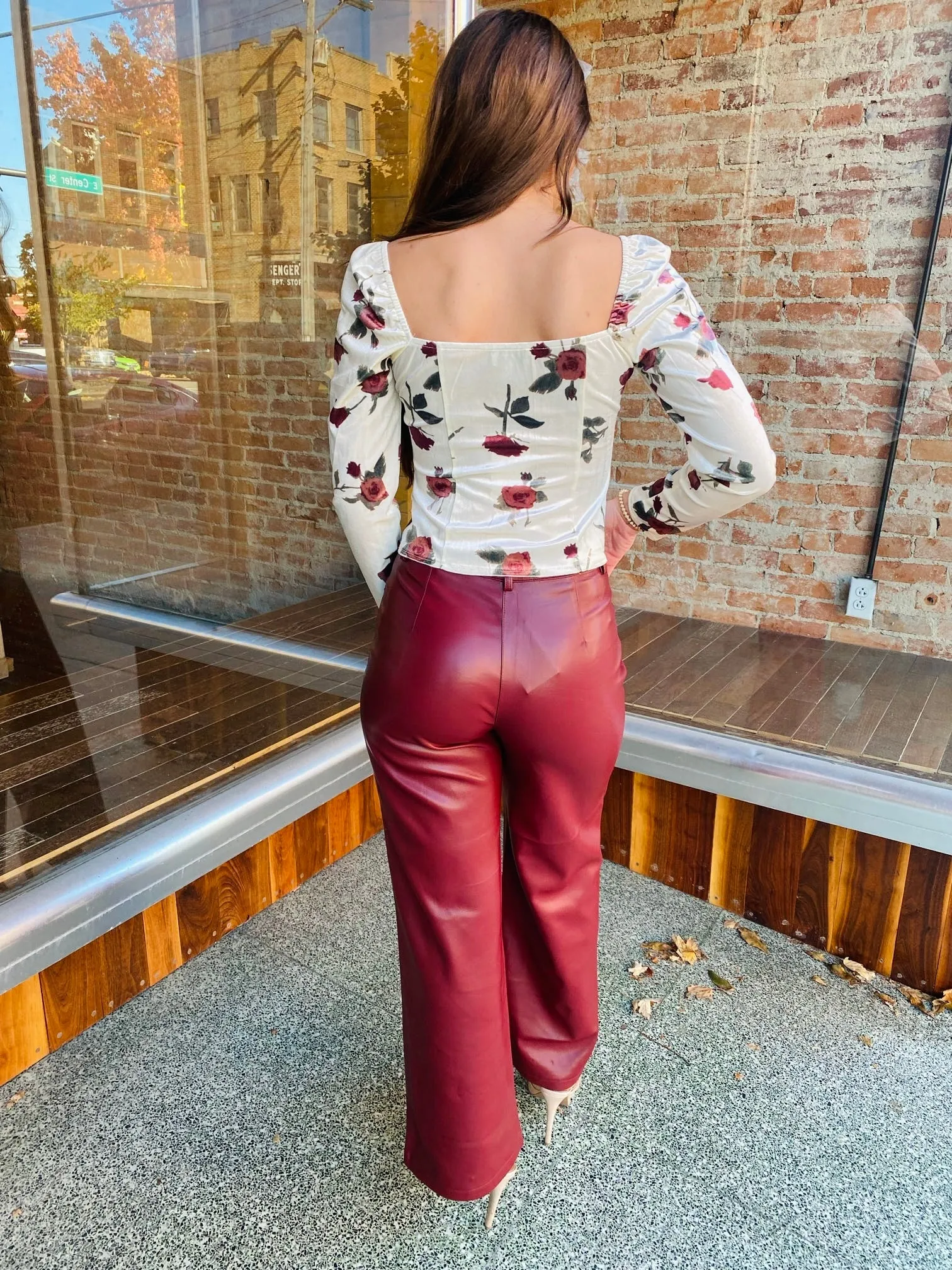 FINAL SALE Adler Faux Leather Pant