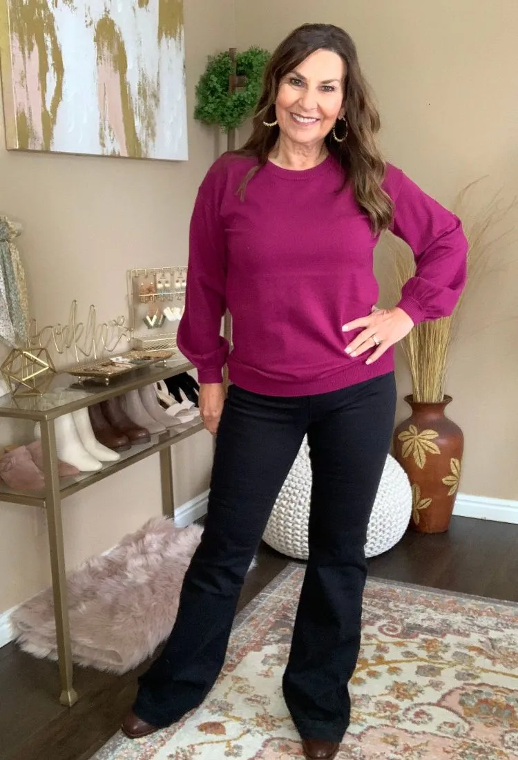 Flare Jeans in Black