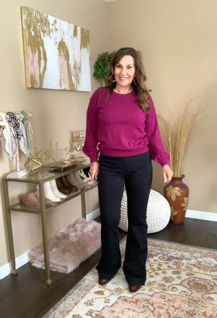 Flare Jeans in Black