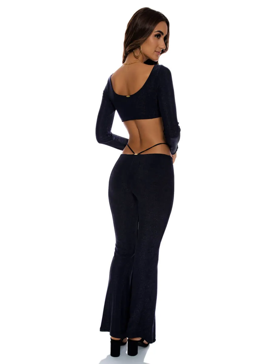 Flare Pants in Black