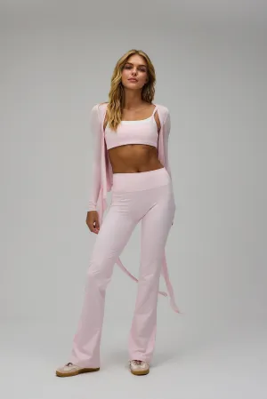 Flare Yoga Pants - Soft Pink