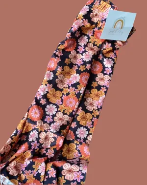 Floral flare pants