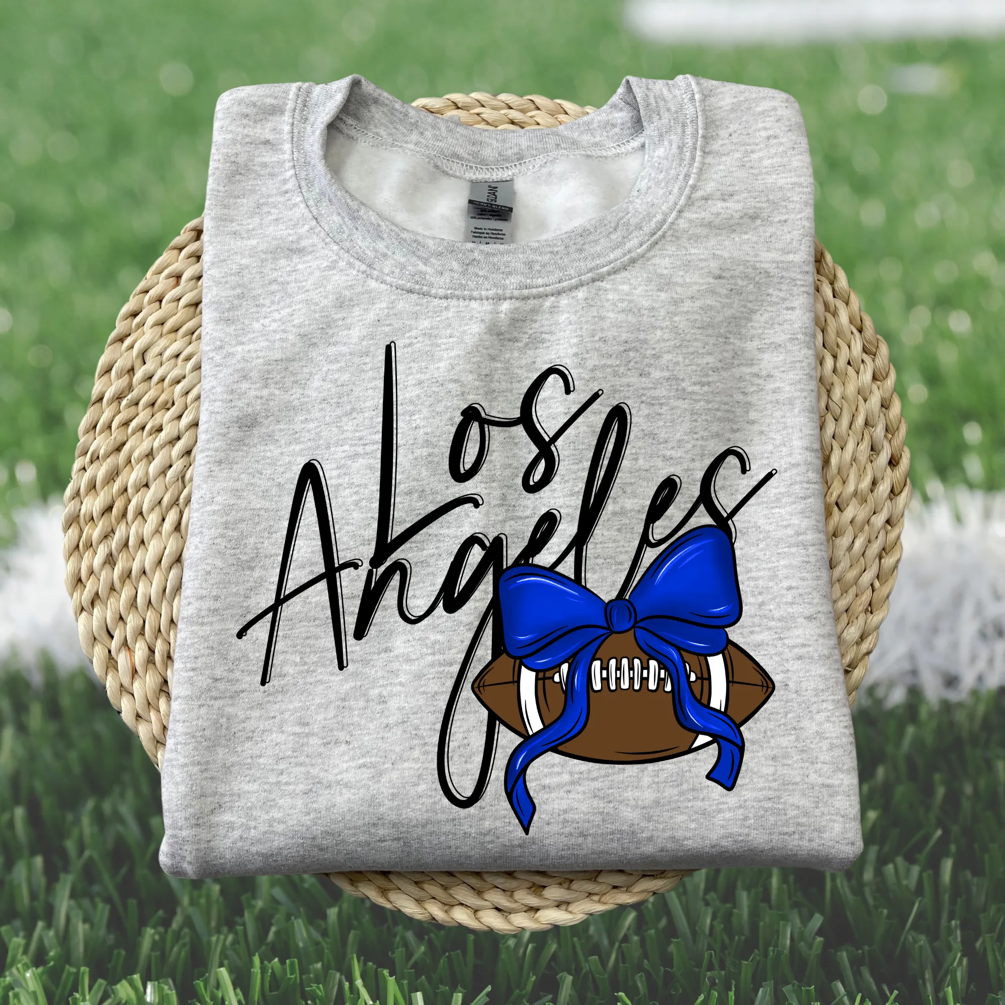 Football Bows Graphic
