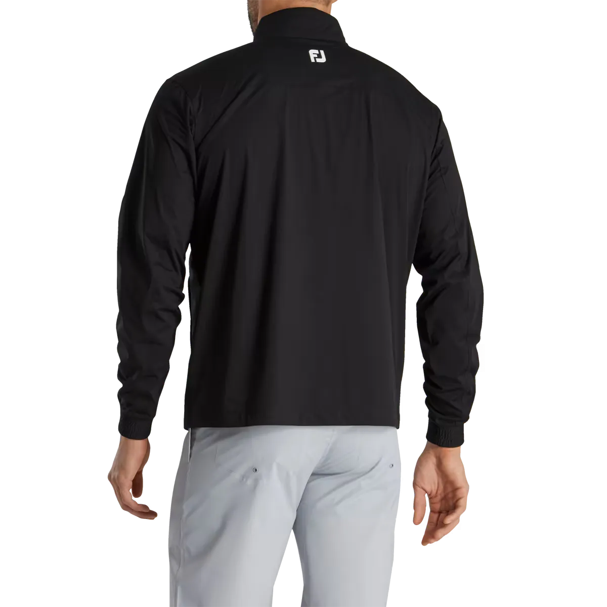 Footjoy Men's HydroKnit Pullover - BLACK