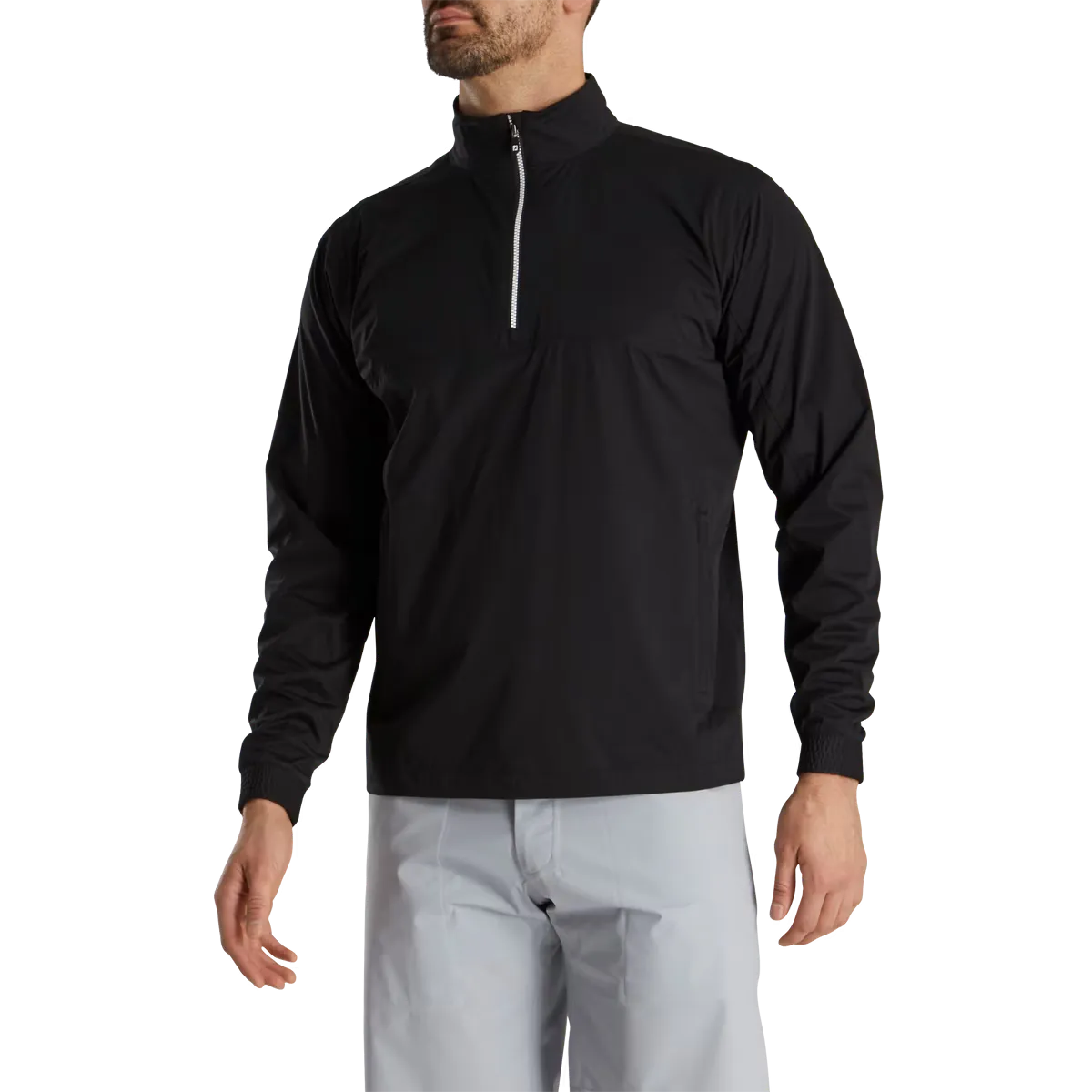 Footjoy Men's HydroKnit Pullover - BLACK