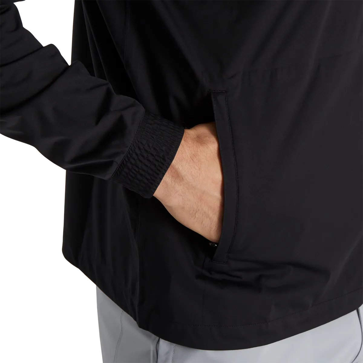 Footjoy Men's HydroKnit Pullover - BLACK