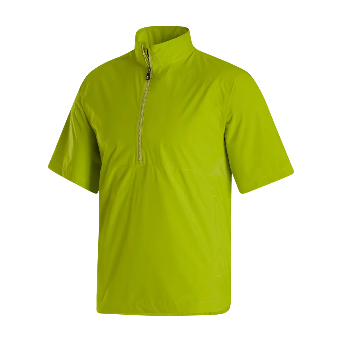 Footjoy Men's HydroLite X Short Sleeve Rain Shirt - ACID LIME
