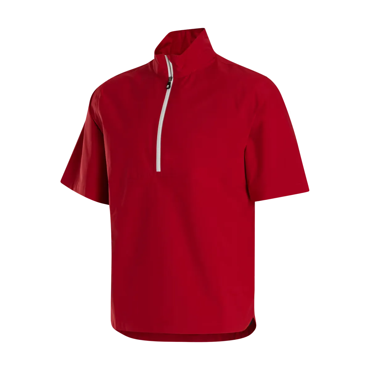 Footjoy Men's HydroLite X Short Sleeve Rain Shirt - DARK RED