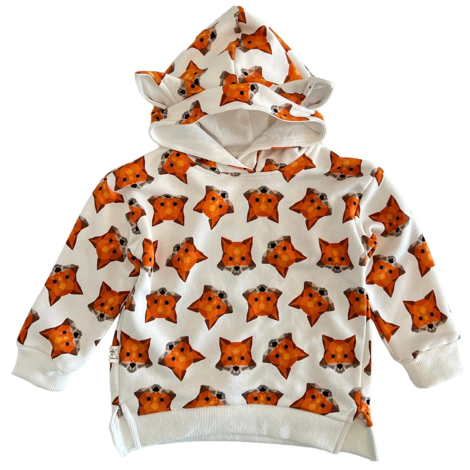 FOX ear sweatshirt | milk&black
