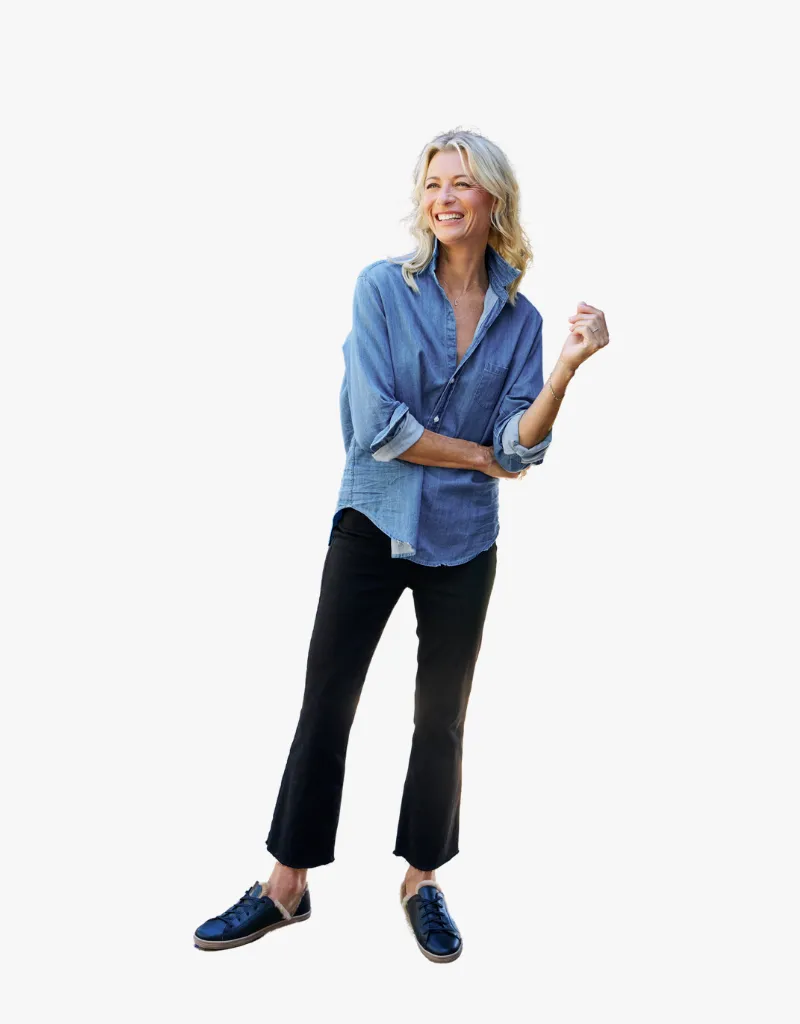 Frank & Eileen Killian Illusion Crop Flare Pull On Pants in Black (Italian Dream Denim)