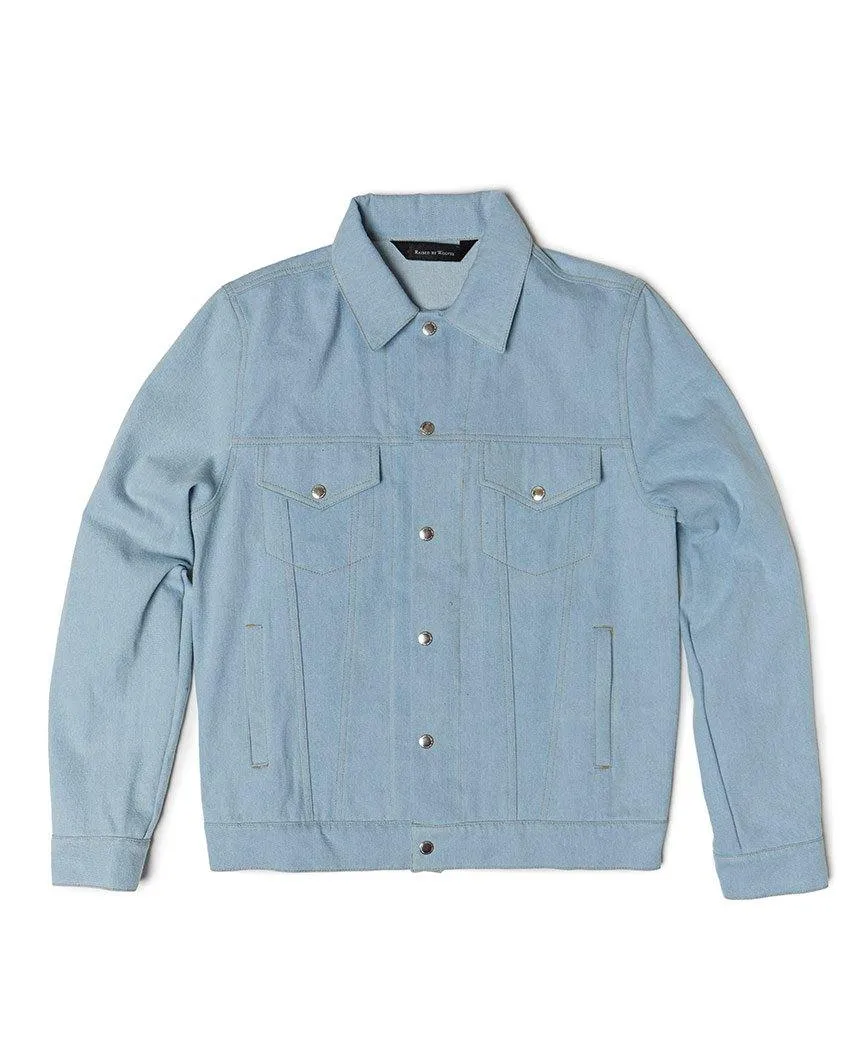 Frozen Palm Trucker Denim Jacket