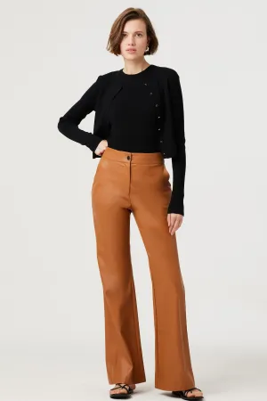 Gaia Lux Vegan Leather Pants
