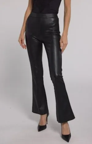 Generation Love Faux Stretch Leather Pants - Black