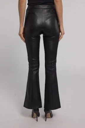 Generation Love Faux Stretch Leather Pants - Black
