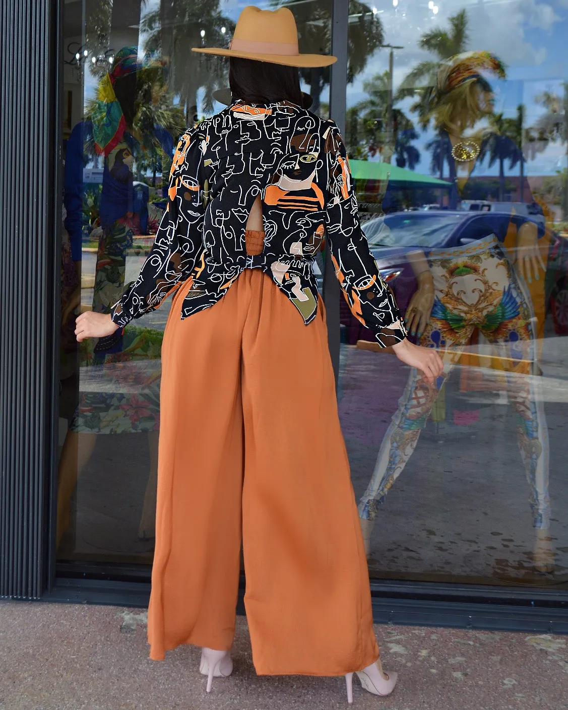 Get There On Time   Palazzo Pants