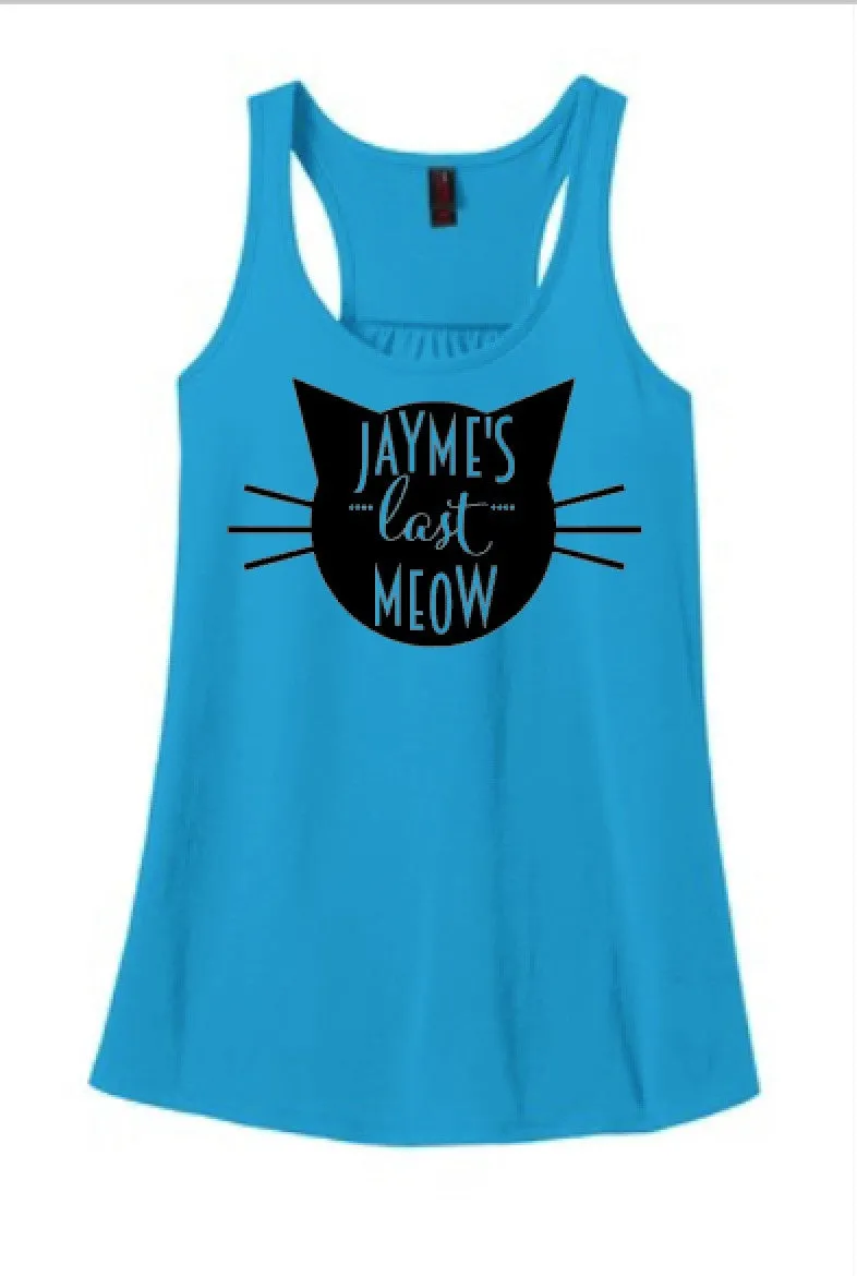 Getting Meowed Bachelorette Party Tanks or Tees