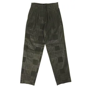 Gianni Versace Vintage 80s Leather Pants size 46