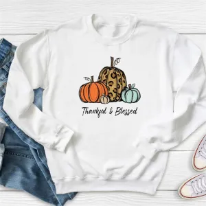 Graphic long Sleeve Shirts Blessed