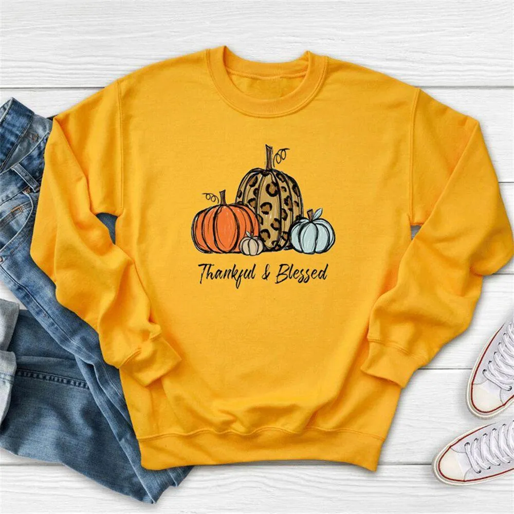 Graphic long Sleeve Shirts Blessed