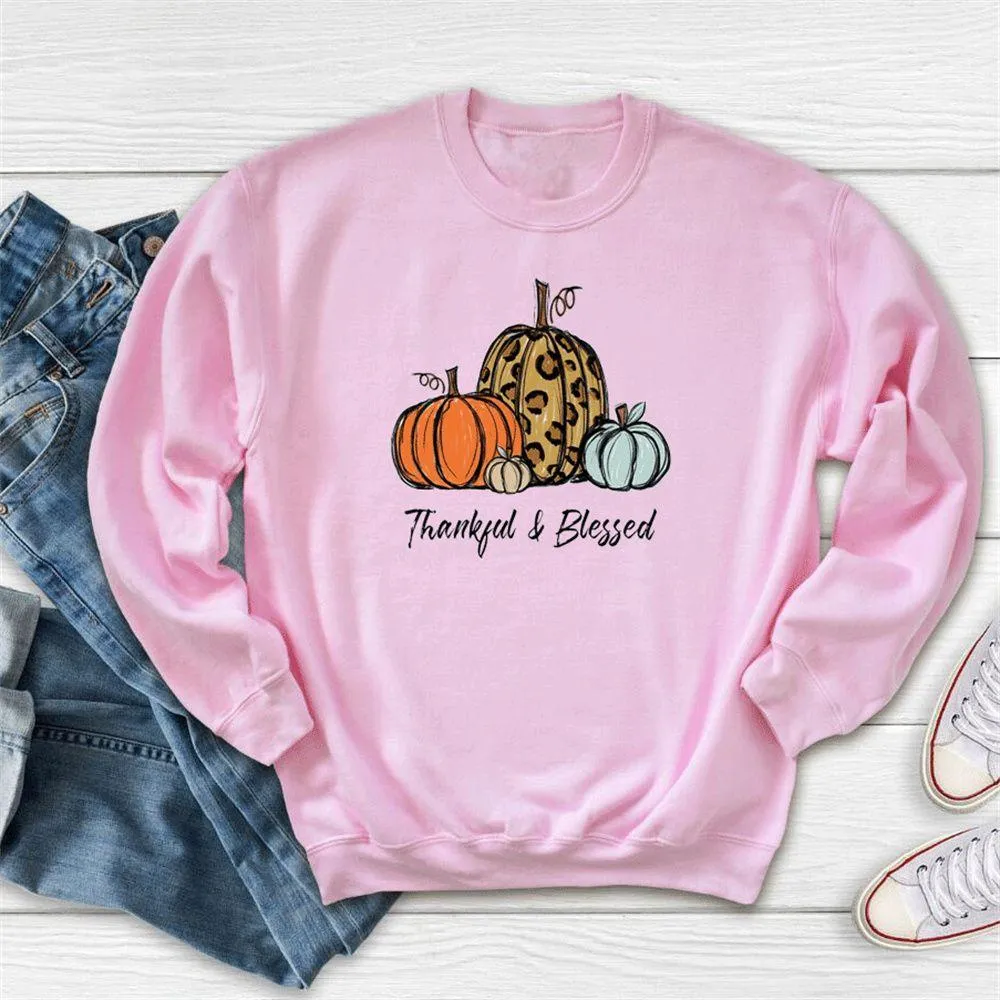 Graphic long Sleeve Shirts Blessed