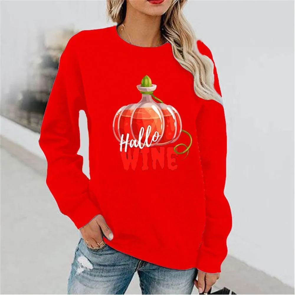Graphic long Sleeve Shirts Wine