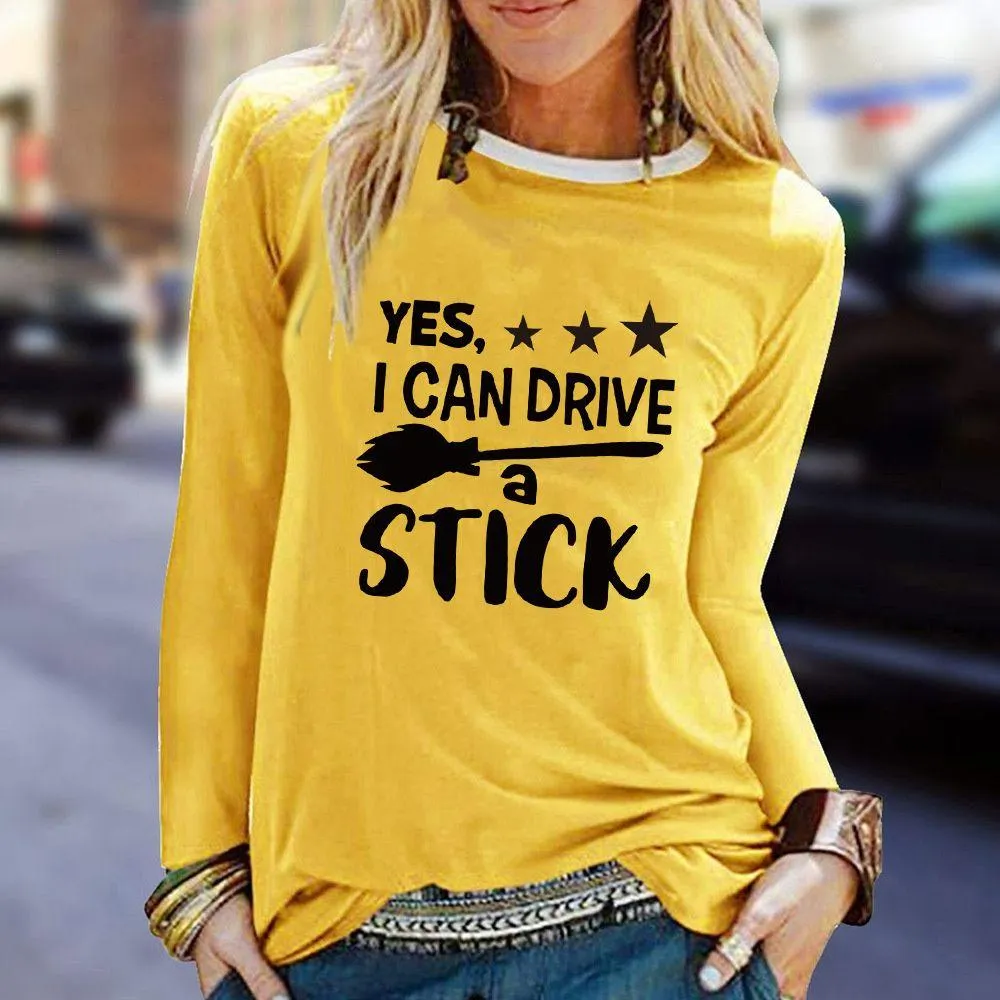 Graphic long Sleeve Shirts YES