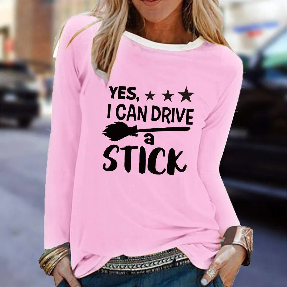 Graphic long Sleeve Shirts YES