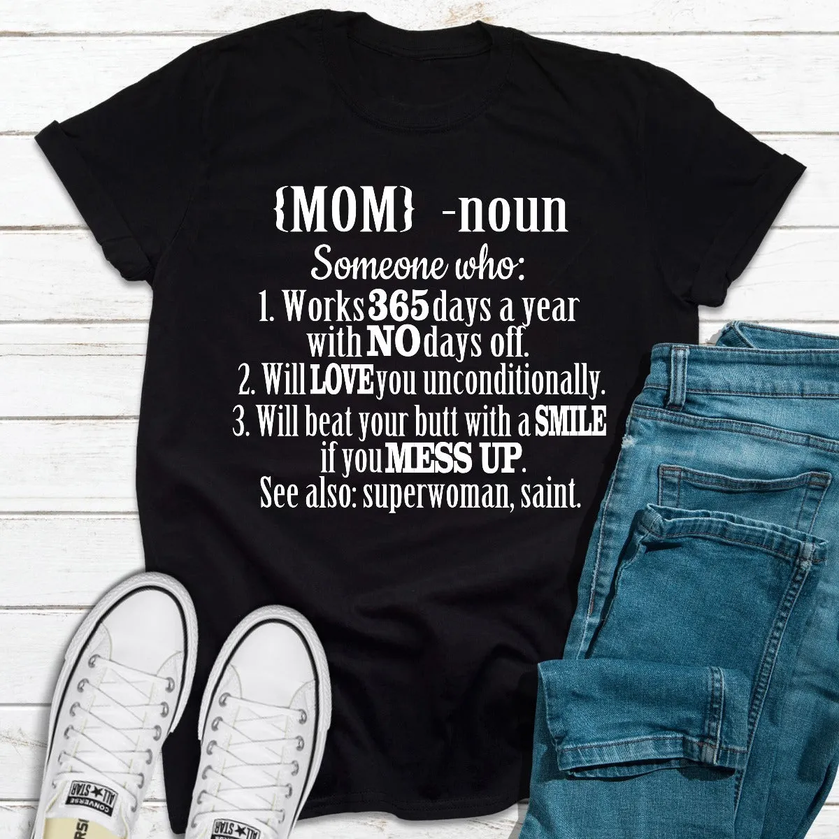 Graphic T-Shirts Mom Noun