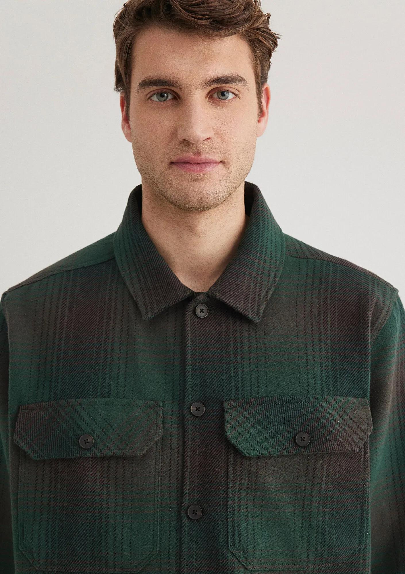 Green Checkered Shirt