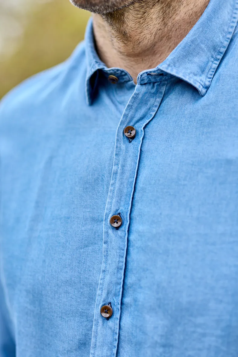 Gun Hill Mens Old smoothy - Chambray - 2 Colours