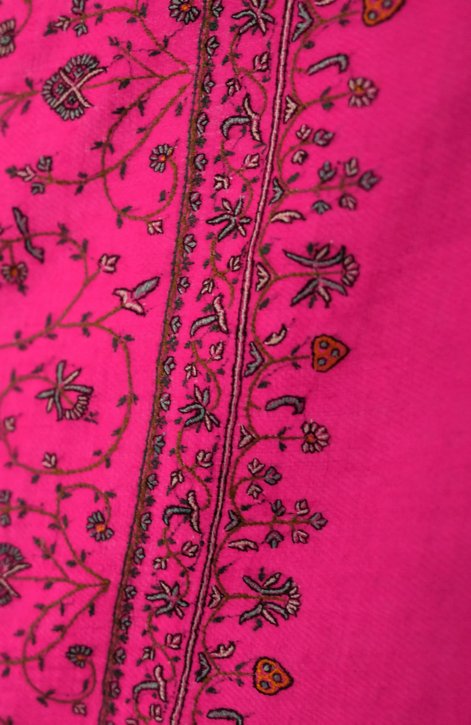 Hand Woven Cashmere Pashmina - Pink