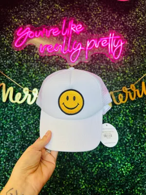 Happy Face Trucker Hat