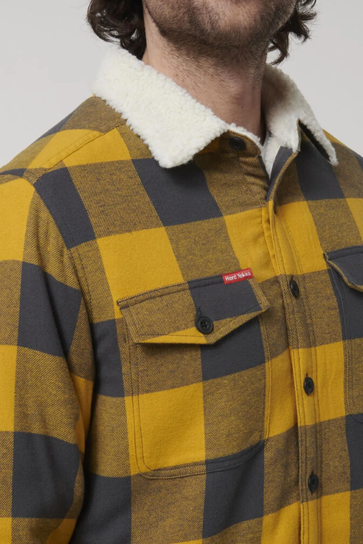 Hard Yakka Heritage Trucker Sherpa Jacket