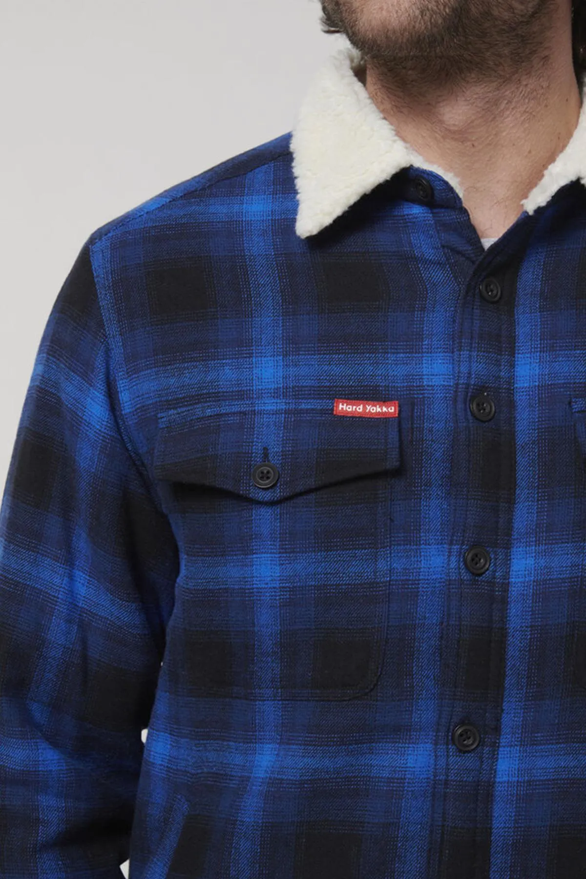 Hard Yakka Heritage Trucker Sherpa Jacket