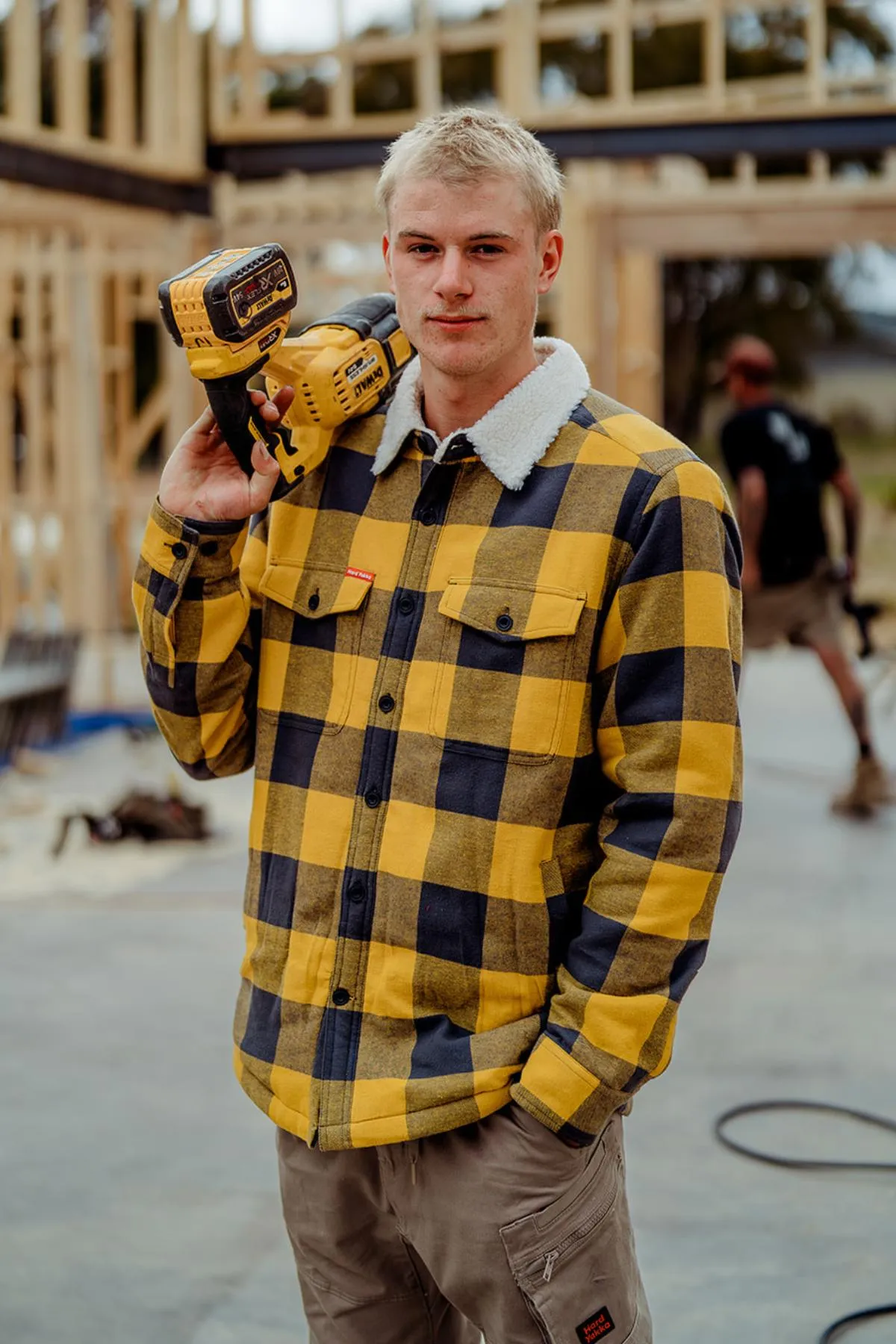 Hard Yakka Heritage Trucker Sherpa Jacket
