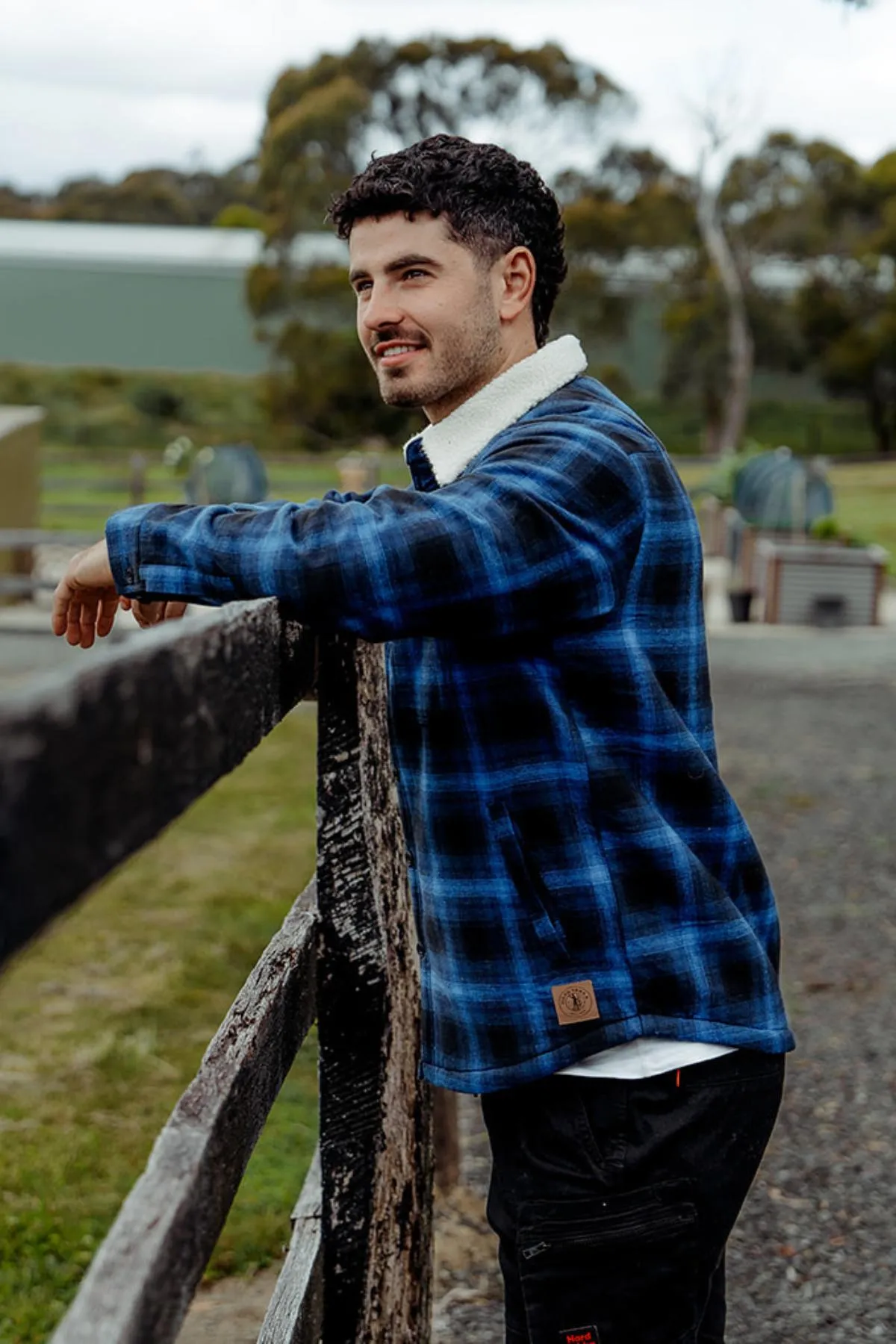 Hard Yakka Heritage Trucker Sherpa Jacket